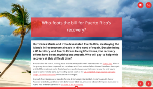 Who Foots the Bill for Puerto Rico’s Recovery?
