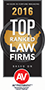 2016 Top Ranked Law Firms AV
